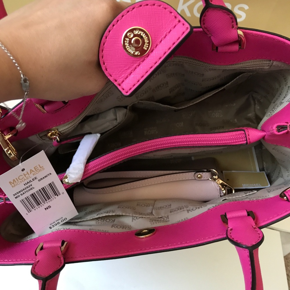 💦🌻mk Satchel set🌻Hailee bag/crossbody & wallet - Picture 7 of 8